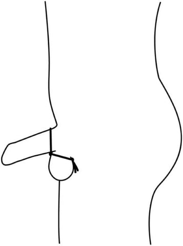 NEXUS Forge Double Lasso Penis Ring - Cock Rings