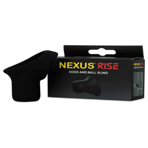 Nexus Rise Liquid Silicone Cock and Ball Sling - Ball and Cock Toys