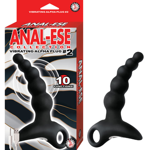 ANAL-ESE Vibrating Alpha Plug No. 2 by Nasstoys - Prostate Toys
