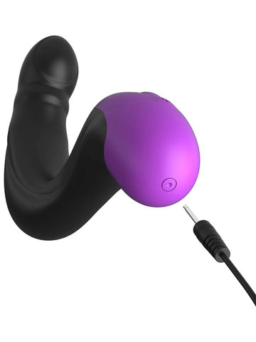 Anal Fantasy Elite Hyper Pulse P Spot Massager Black - Prostate Toys