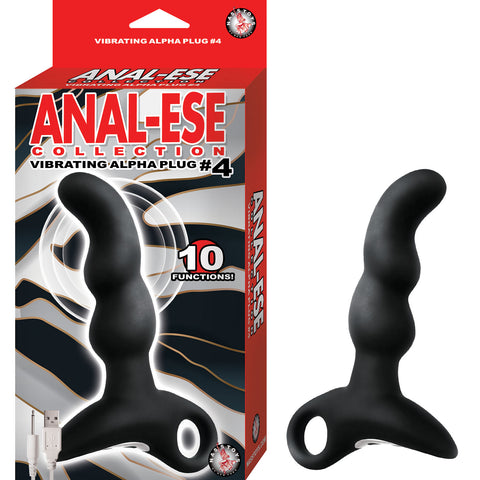 ANAL-ESE Vibrating Alpha Plug No. 4 by Nasstoys - Prostate Toys