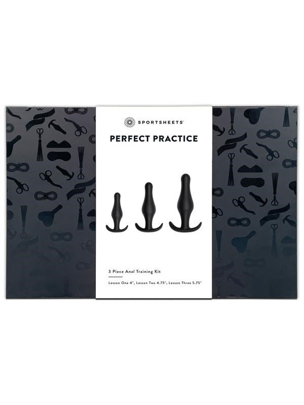 Sportsheets Perfect Practice Anal Training Kit - Butt Plugs