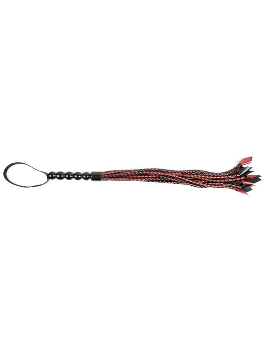 Sportsheets Saffron Braided Flogger Premium Whip - Whips And Crops