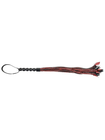 Sportsheets Saffron Braided Flogger Premium Whip - Whips And Crops