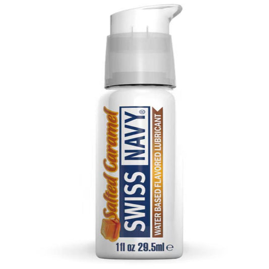 Swiss Navy Salted Caramel Water Based Flavored Lubricant - Water Based Lubes