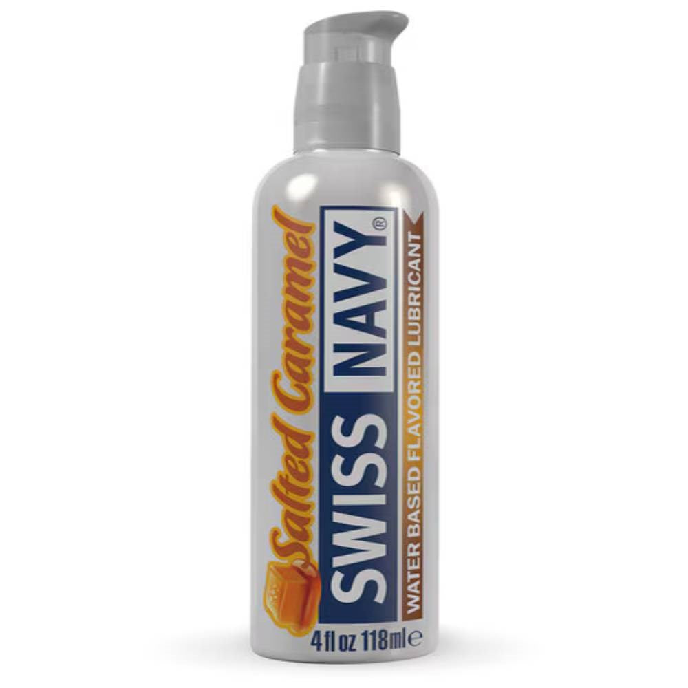 Swiss Navy Salted Caramel Water Based Flavored Lubricant - Water Based Lubes