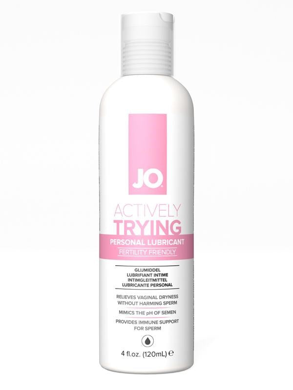 System Jo Actively Trying Original Lubricant 120ml - Lubricants and Lotions