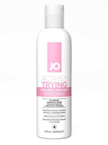 System Jo Actively Trying Original Lubricant 120ml - Lubricants and Lotions