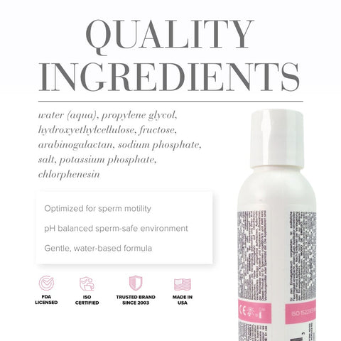 System Jo Actively Trying Original Lubricant 120ml - Lubricants and Lotions