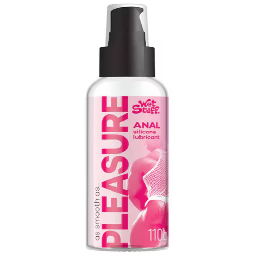 Wet Stuff Pleasure Silicone Based Anal Lubricant 110g Clear P/T - - Anal Lubes