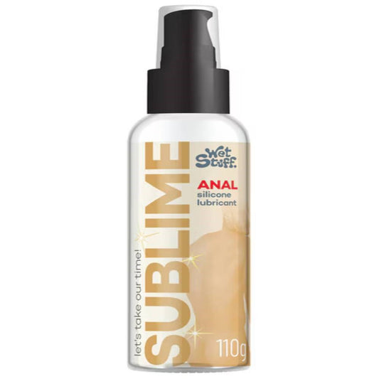 Wet Stuff Sublime Silicone Based Anal Lubricant 110g Clear P/T - Anal Lubes