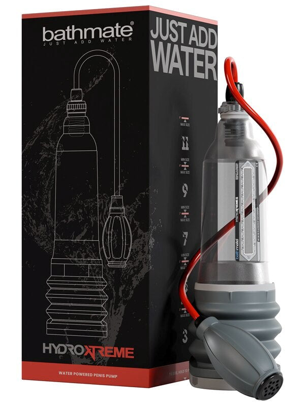 Bathmate Hydroxtreme8 Crystal Clear Penis Pump - - Penis Pumps And Stretchers