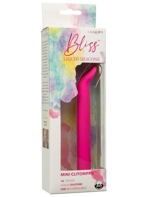 Calexotics Bliss Liquid Silicone Mini Clitoriffic Vibrator - Mini & Slim Vibrators