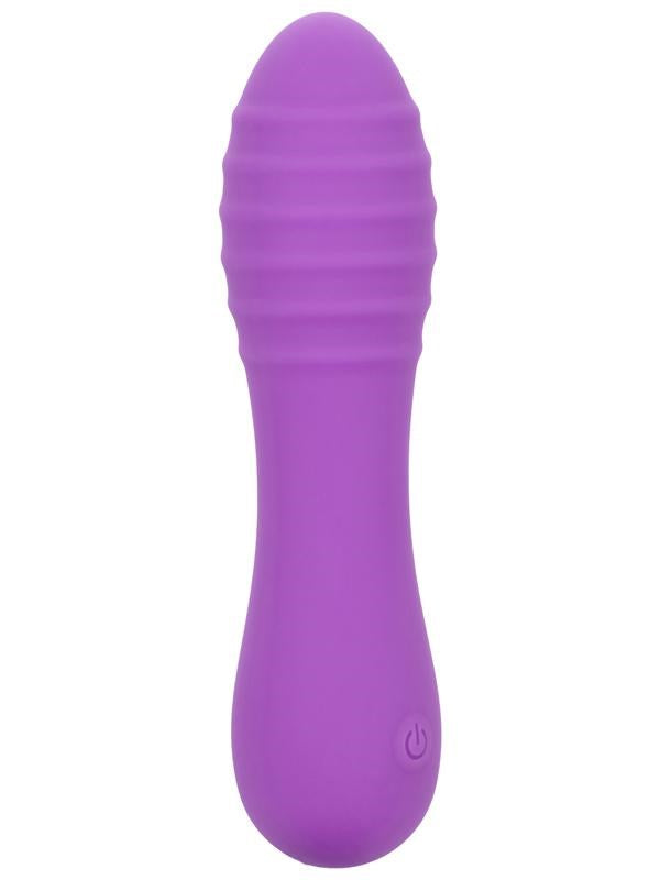 CalExotics Bliss Liquid Silicone Ripple Vibrator - G-Spot Vibrators