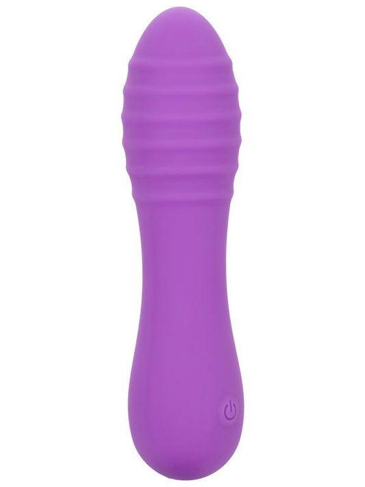 CalExotics Bliss Liquid Silicone Ripple Vibrator - G-Spot Vibrators