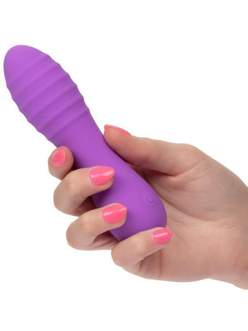 CalExotics Bliss Liquid Silicone Ripple Vibrator - G-Spot Vibrators