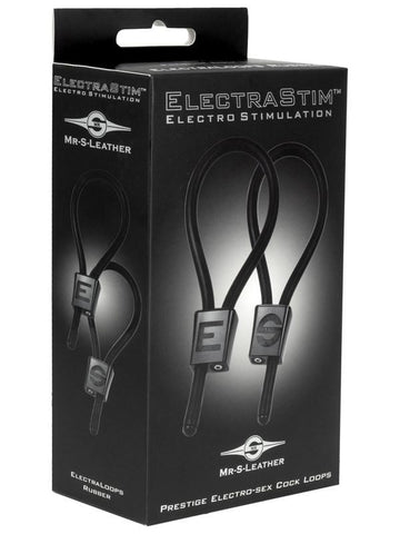 Electrastim ElectraLoops Prestige Mr S Edition Cock Ring Black - Cock Rings