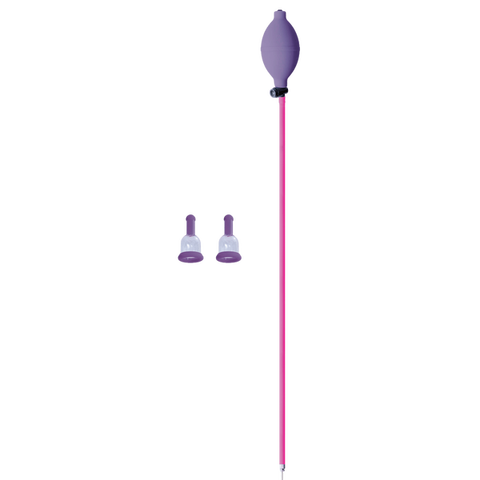 Nanma Nippies Pumpies Nipper Suckers With Manual Pump - Breast and Nipple Toys