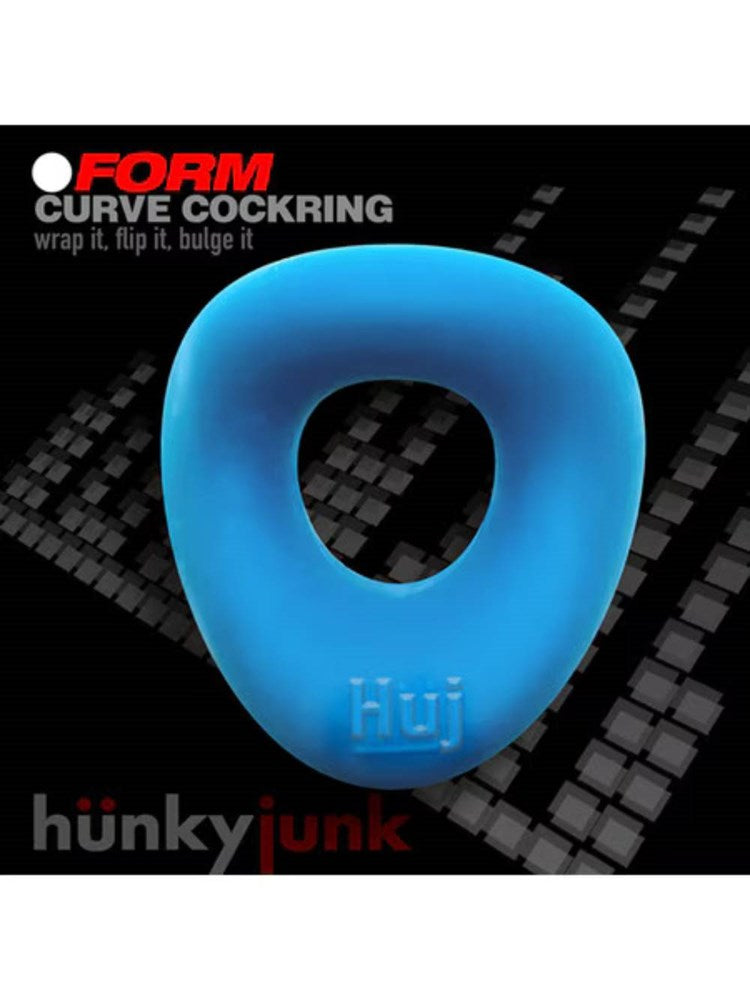 Hunkyjunk FORM Stretchy Mens Cock Ring - - Stretchy Cock Rings