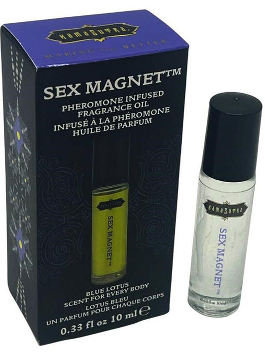 Kama Sutra Sex Magnet Pheromone Roll On Fragrance Oil Blue Lotus - Bath and Intimate Fragrances
