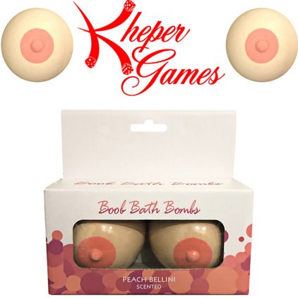 Kheper Games Boobie Bath Bomb Set - Bath and Intimate Fragrances