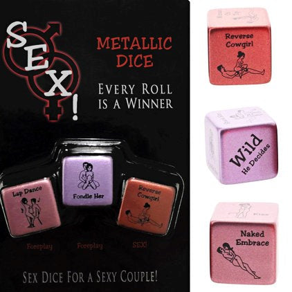 Kheper Games Metallic Sex Dice Adult Game - Sex Games, Coupons and Tricks