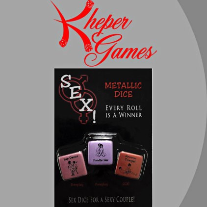 Kheper Games Metallic Sex Dice Adult Game - Sex Games, Coupons and Tricks
