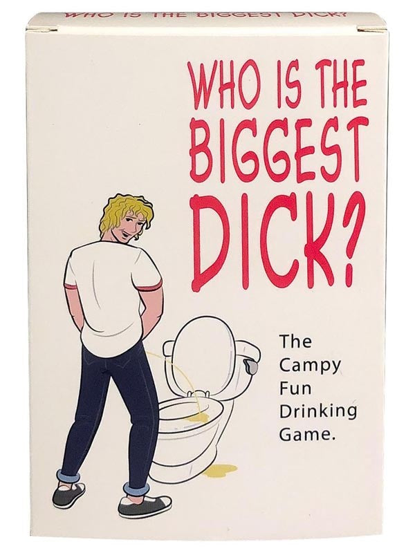 Kheper Games Whos the Biggest Dick Adult Card Game - Sex Games, Coupons and Tricks