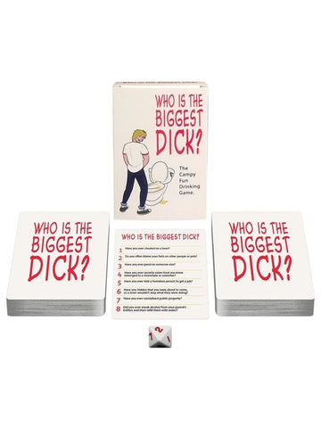 Kheper Games Whos the Biggest Dick Adult Card Game - Sex Games, Coupons and Tricks