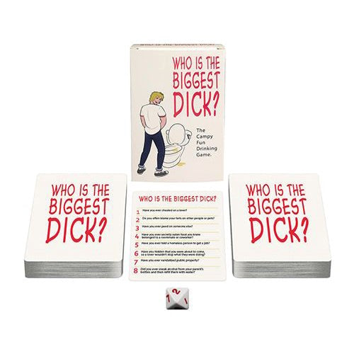 Kheper Games Whos the Biggest Dick Adult Card Game - Sex Games, Coupons and Tricks