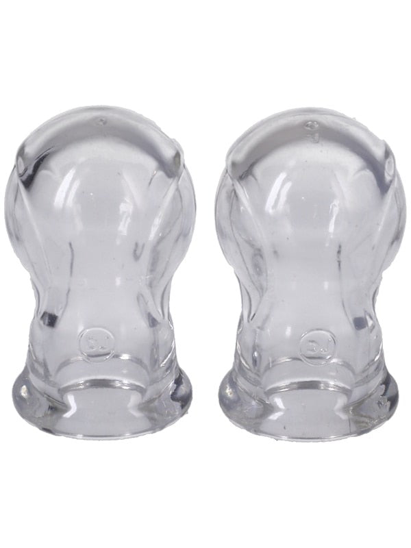 Kink Merci Tweak Nipple Sucker Set Clear - Breast and Nipple Toys