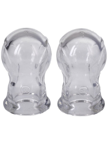 Kink Merci Tweak Nipple Sucker Set Clear - Breast and Nipple Toys