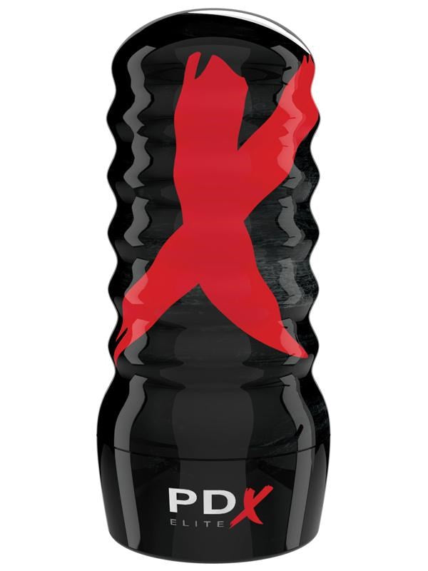 PDX Elite Air Tight Mens Pussy Stroker Brown - Masturbators and Strokers