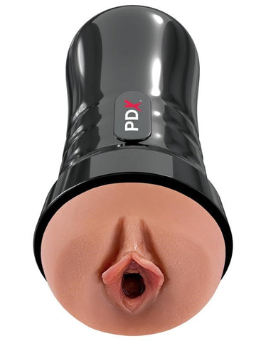PDX Extreme Wet Pussies Super Juicy Snatch Stroker Brown - Masturbators and Strokers