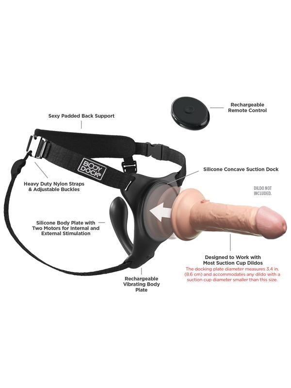 Pipedream Body Dock G Spot Pro Strap On Harness - Strap On Sextoys
