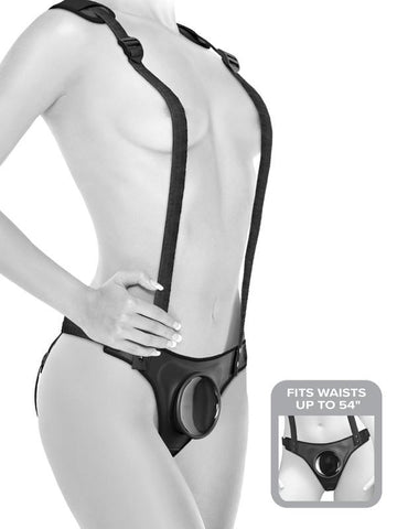 Pipedream Body Dock Strap-On Suspenders Strap On Harness - Strap On Sextoys