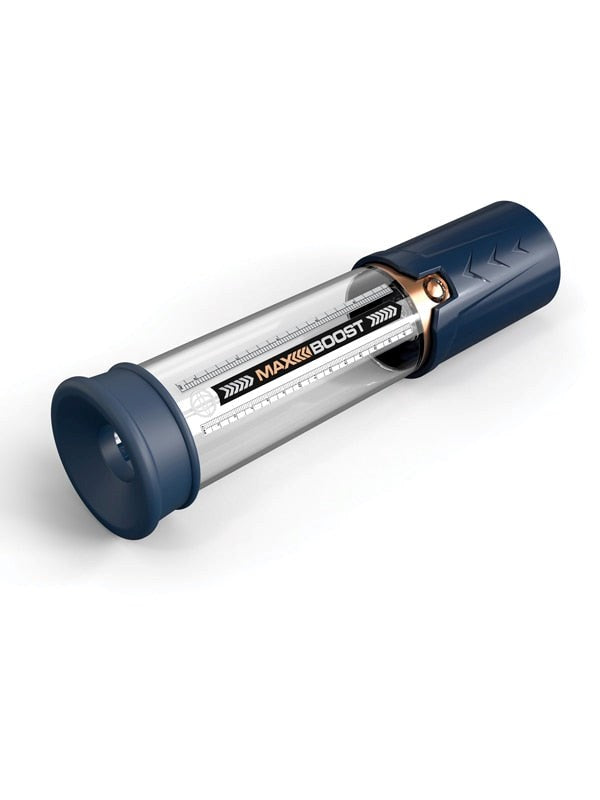 Pipedream Pump Worx Max Boost Male Penis Pump Blue - - Pumps, Extenders and Sleeves