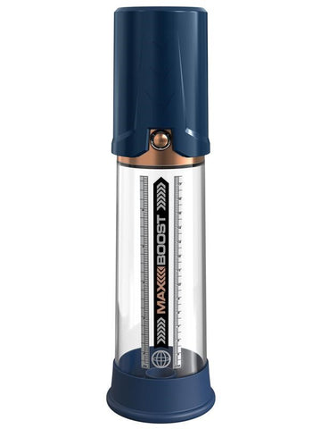 Pipedream Pump Worx Max Boost Male Penis Pump Blue - Pumps, Extenders and Sleeves