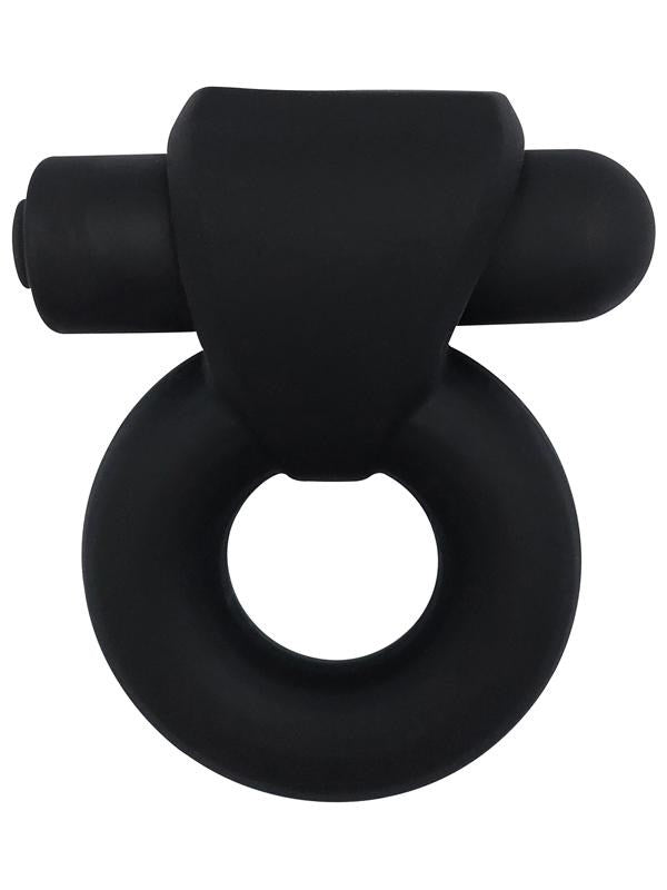 Playful Nero Liquid Silicone Vibe Cock Ring - Silicone Cock Rings