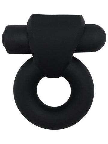 Playful Nero Liquid Silicone Vibe Cock Ring - Silicone Cock Rings