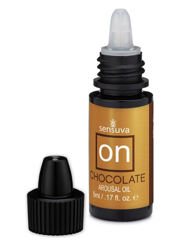 Sensuva On Chocolate Arousal Oil Medium Box 5ml - - Massage Oils and Lubricants