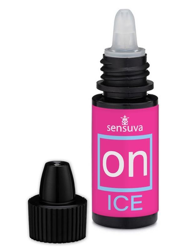 Sensuva On Ice Arousal Oil Medium Box 5ml - - Massage Oils and Lubricants