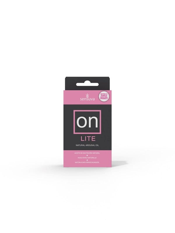 Sensuva On Lite Arousal Oil Medium Box 5ml - - Massage Oils and Lubricants