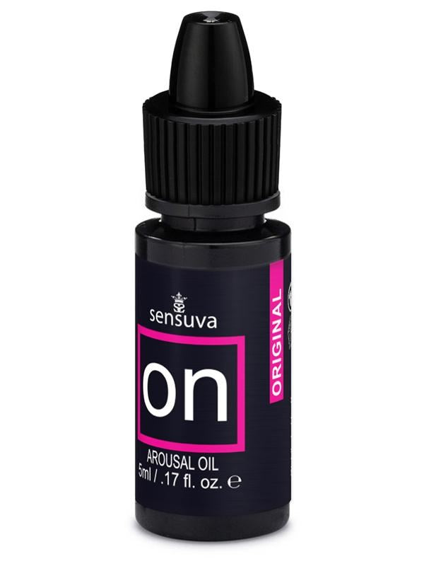 Sensuva On Original Arousal Oil Medium Box 5ml - - Massage Oils and Lubricants