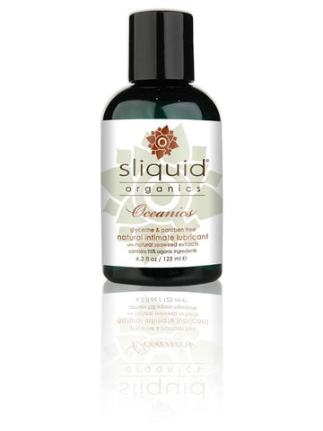 Sliquid Organics Oceanics Water Based Intimate Lubricant 4.2 Oz - Water Based Lubes