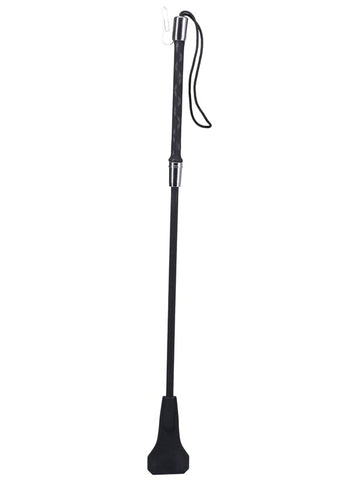 Tantus Confess Crop Black - Whips And Crops