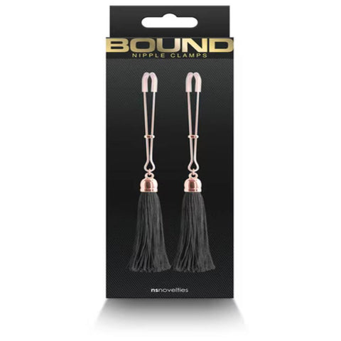 NS Novelties Bound Nipple Clamps T1 - Nipple and Clit Clamps