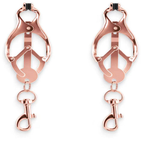 NS Novelties Bound Sexy Nipple Clamps C3 - Nipple and Clit Clamps