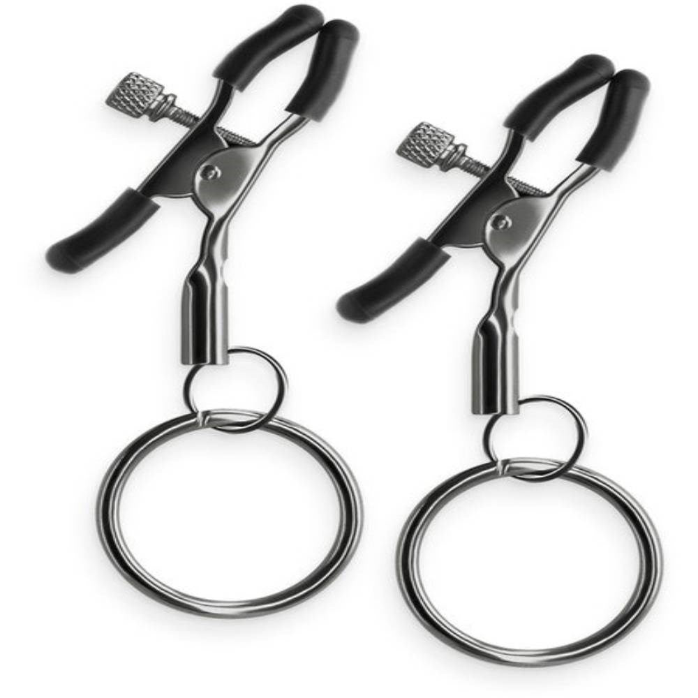 NS Novelties Bound Womens Nipple Clamps C2 - Nipple and Clit Clamps