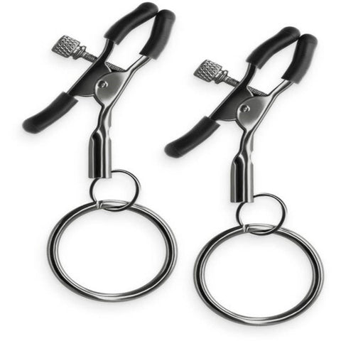 NS Novelties Bound Womens Nipple Clamps C2 - Nipple and Clit Clamps